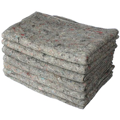 5 x Premium Wool Furniture Removal Transit Blankets 150cm x 200cm